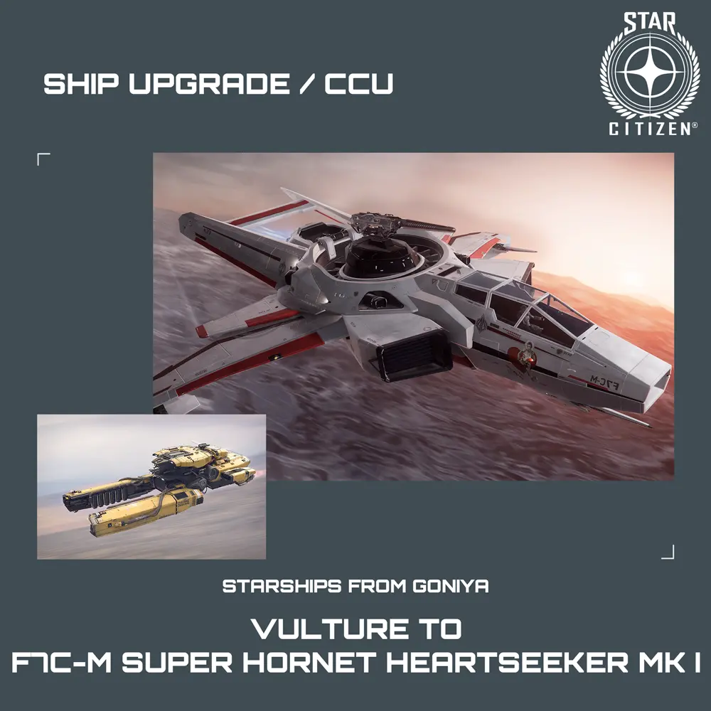 Vulture to F7C-M Super Hornet Heartseeker MK I