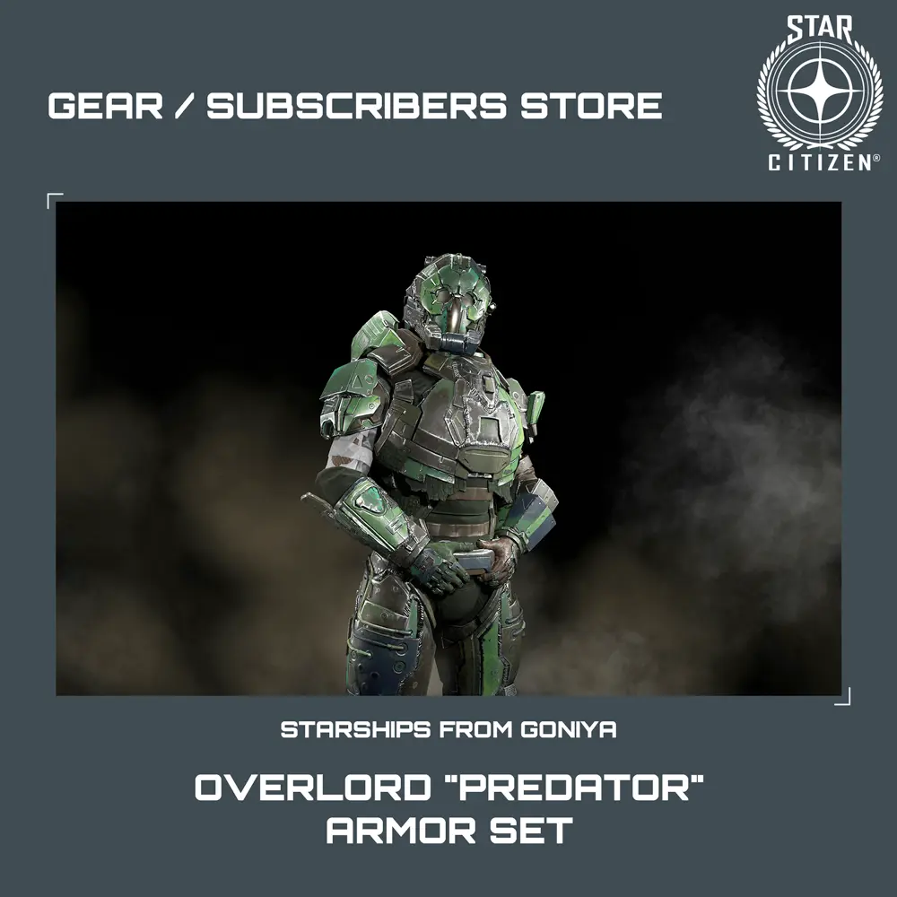 Overlord "Predator" Armor Set