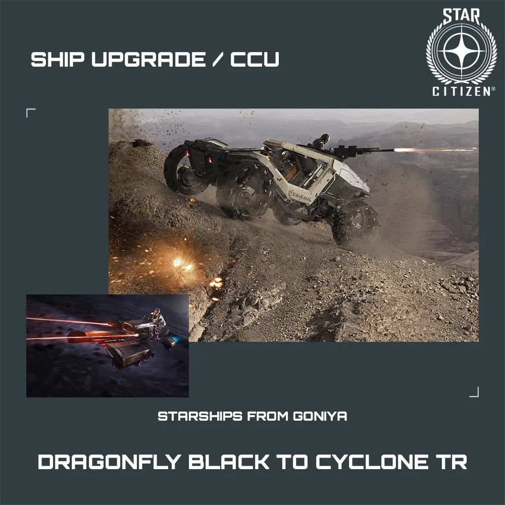 Dragonfly Black to Cyclone TR