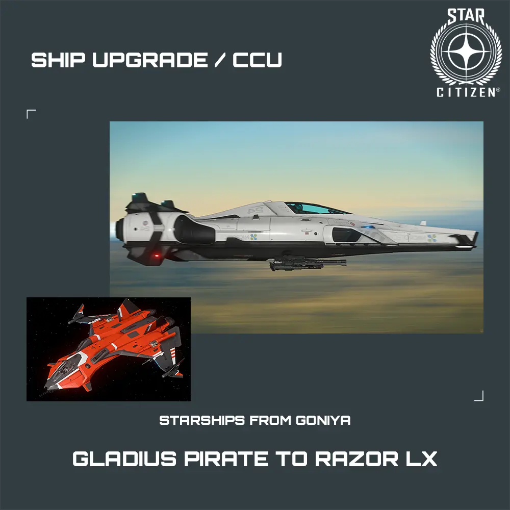 Gladius Pirate to Razor LX