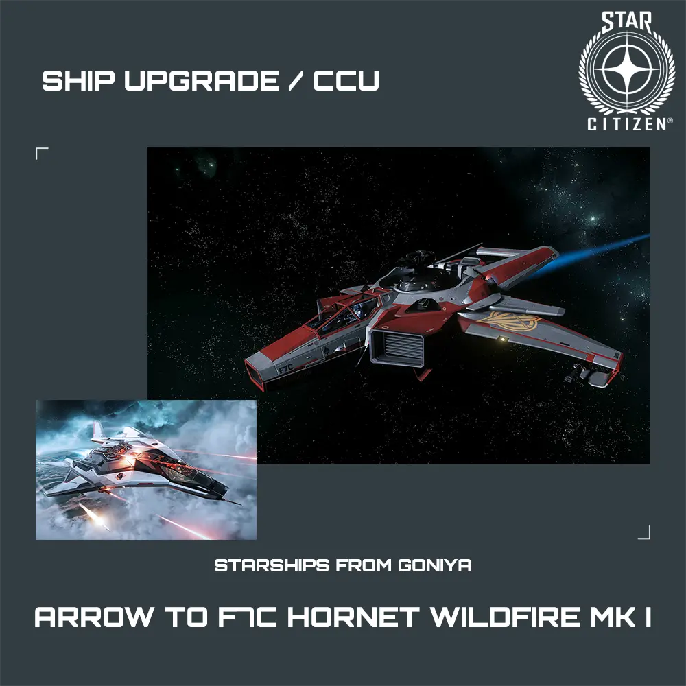 Arrow to F7C Hornet Wildfire MK I