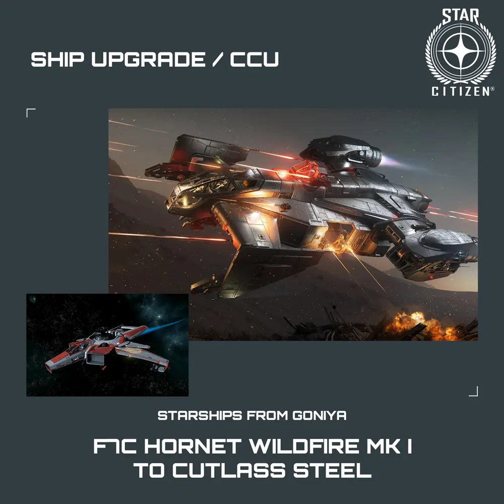 F7C Hornet Wildfire MK I to Cutlass Steel