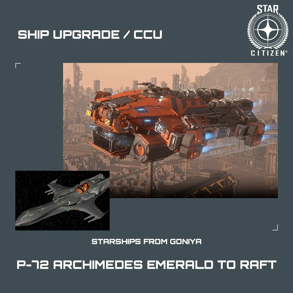 P-72 Archimedes Emerald to Raft