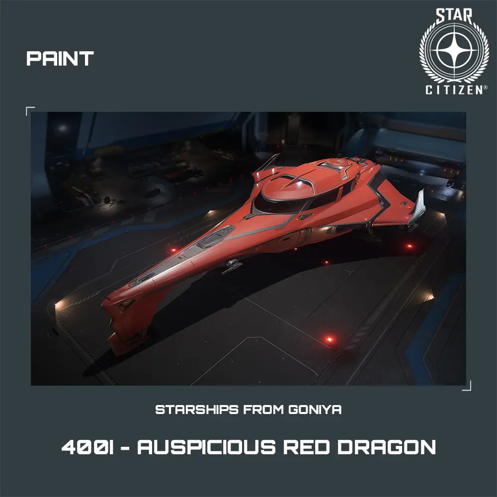 400i - Auspicious Red Dragon