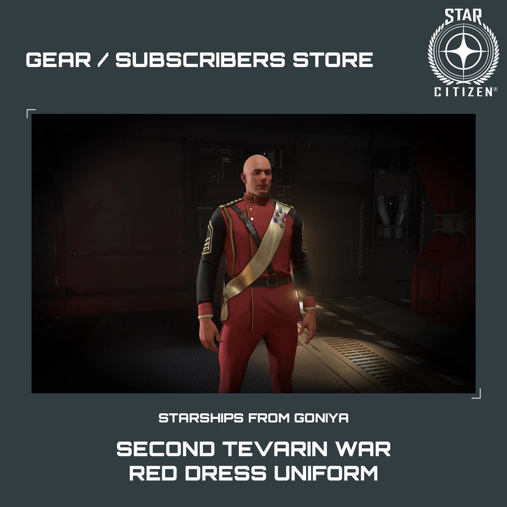 Second Tevarin War Red Dress Uniform