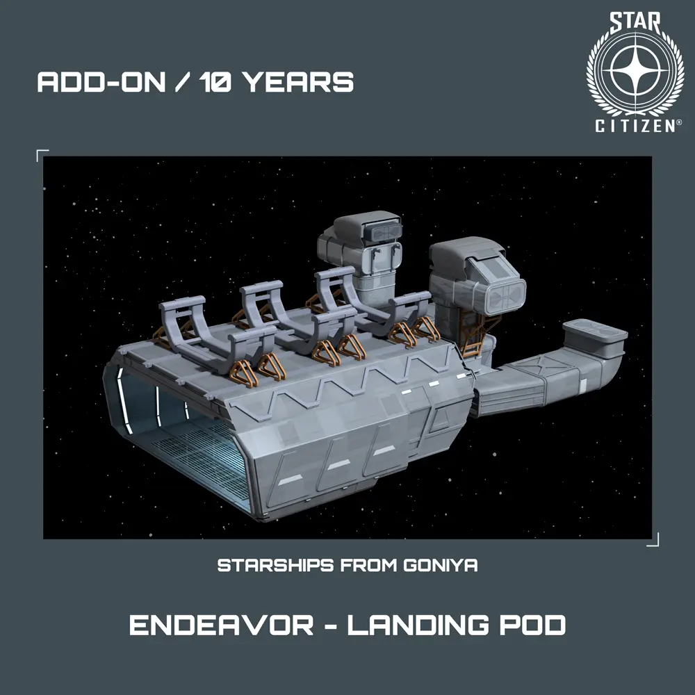 Endeavor - Landing Pod - 10 Years