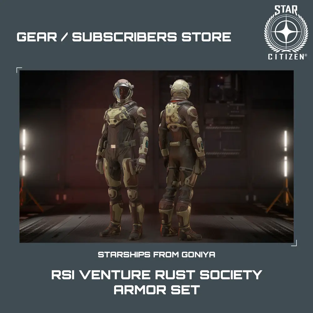 RSI Venture Rust Society Armor Set