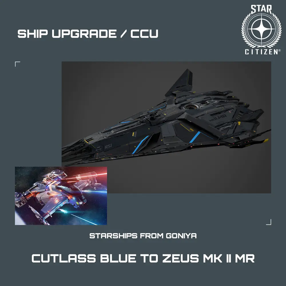 Cutlass Blue to Zeus MK II MR
