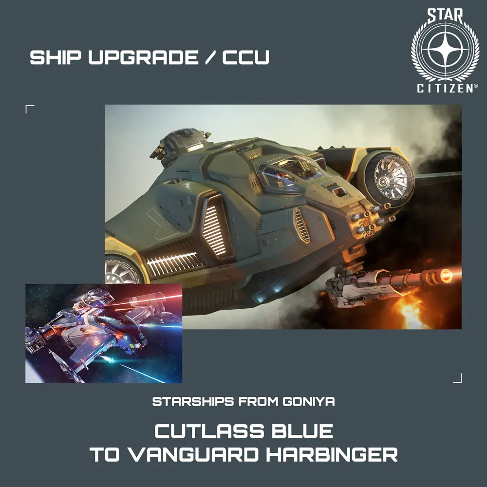 Cutlass Blue to Vanguard Harbinger