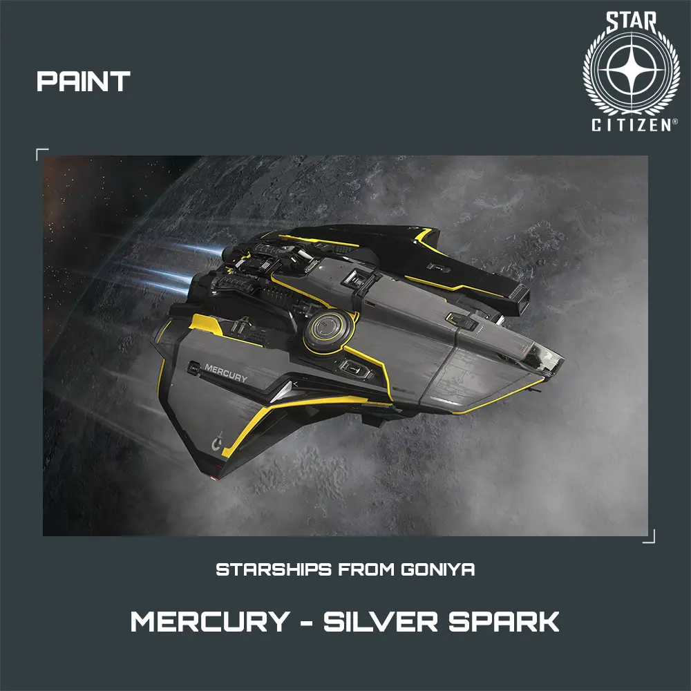 Mercury - Silver Spark Paint