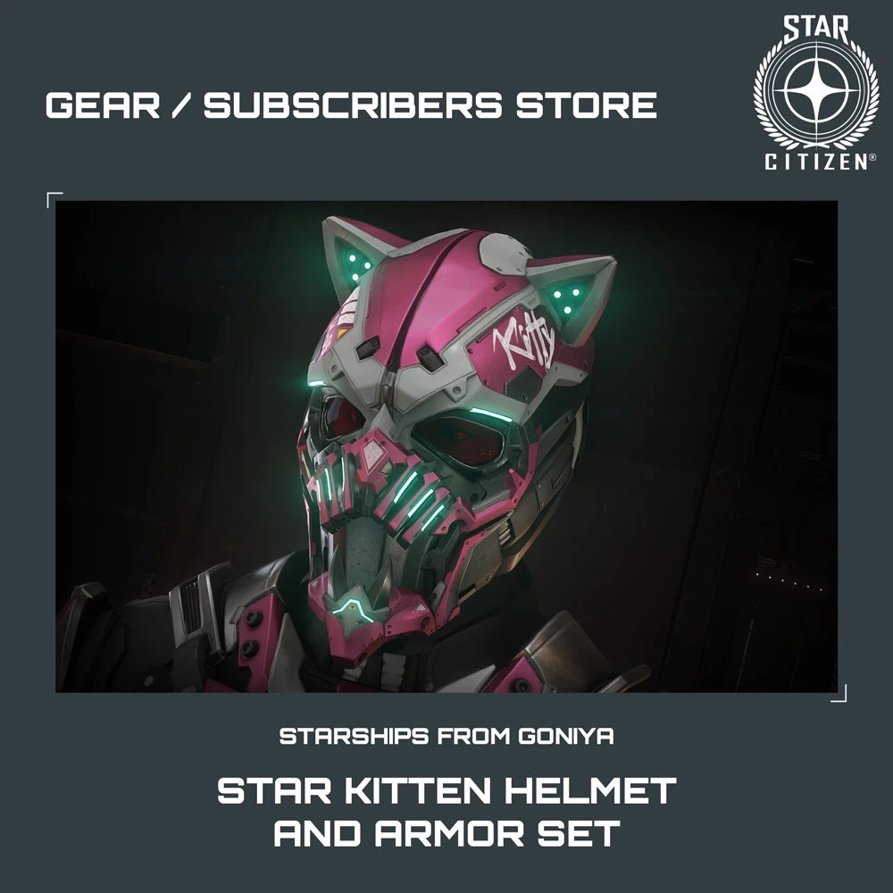 Star Kitten Helmet and Armor Set