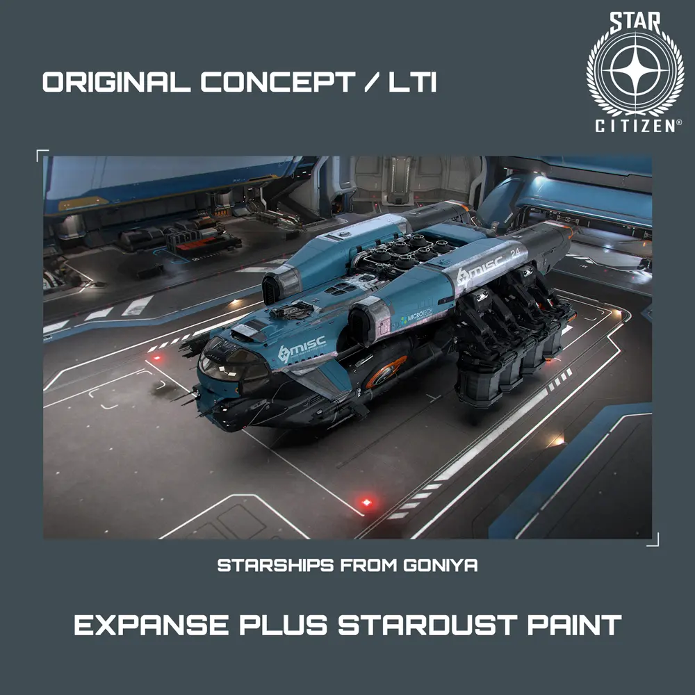 Expanse plus Stardust Paint - LTI - Original Concept (O.C.)