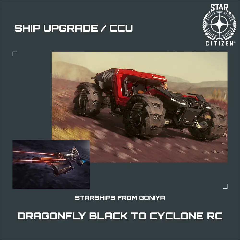 Dragonfly Black to Cyclone RC