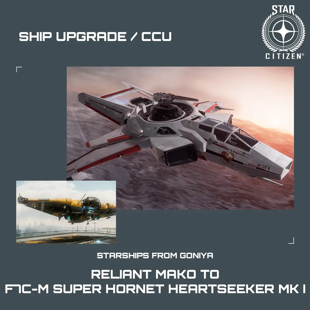 Reliant Mako to F7C-M Super Hornet Heartseeker MK I