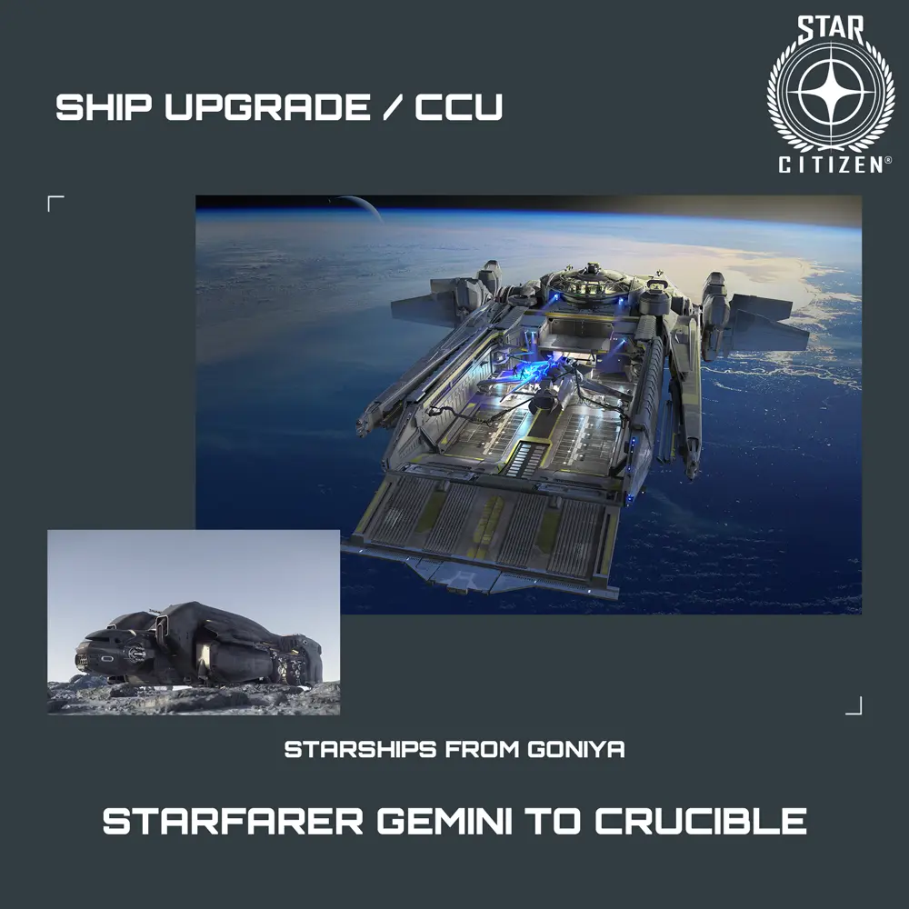 Starfarer Gemini to Crucible