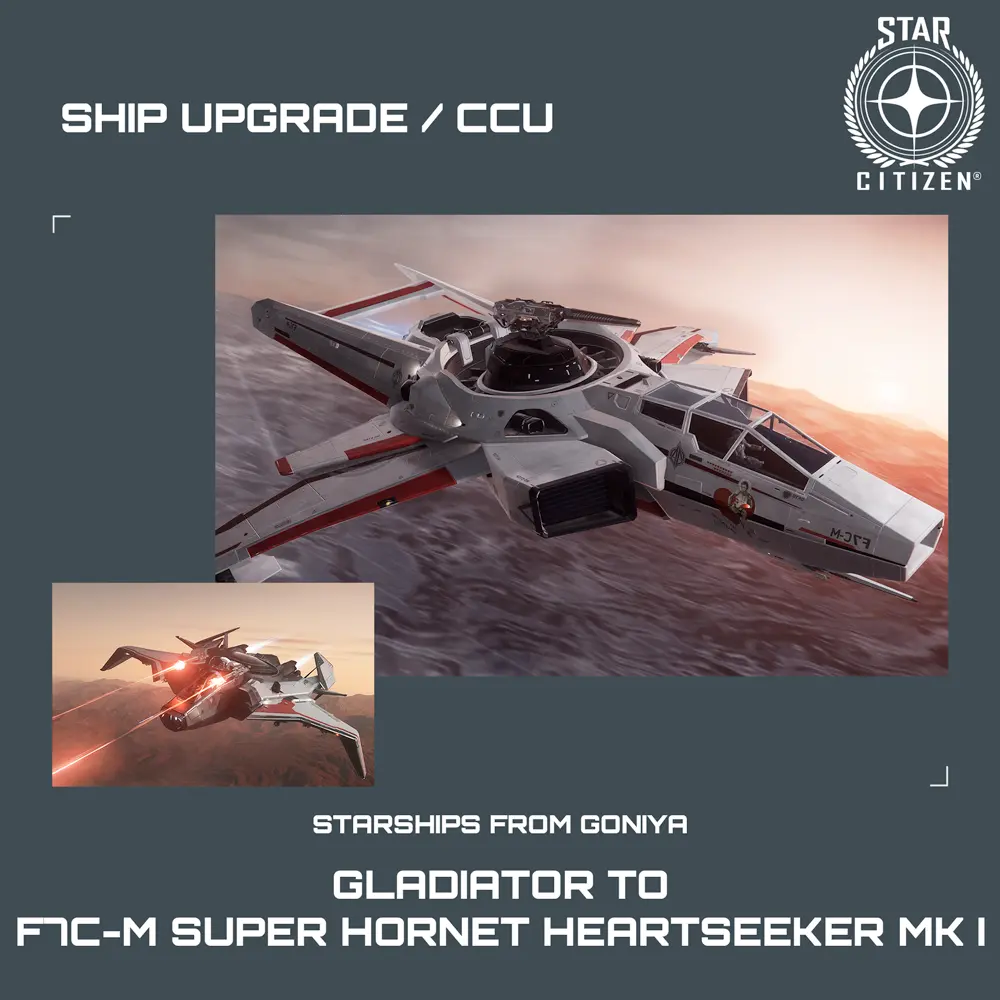 Gladiator to F7C-M Super Hornet Heartseeker MK I