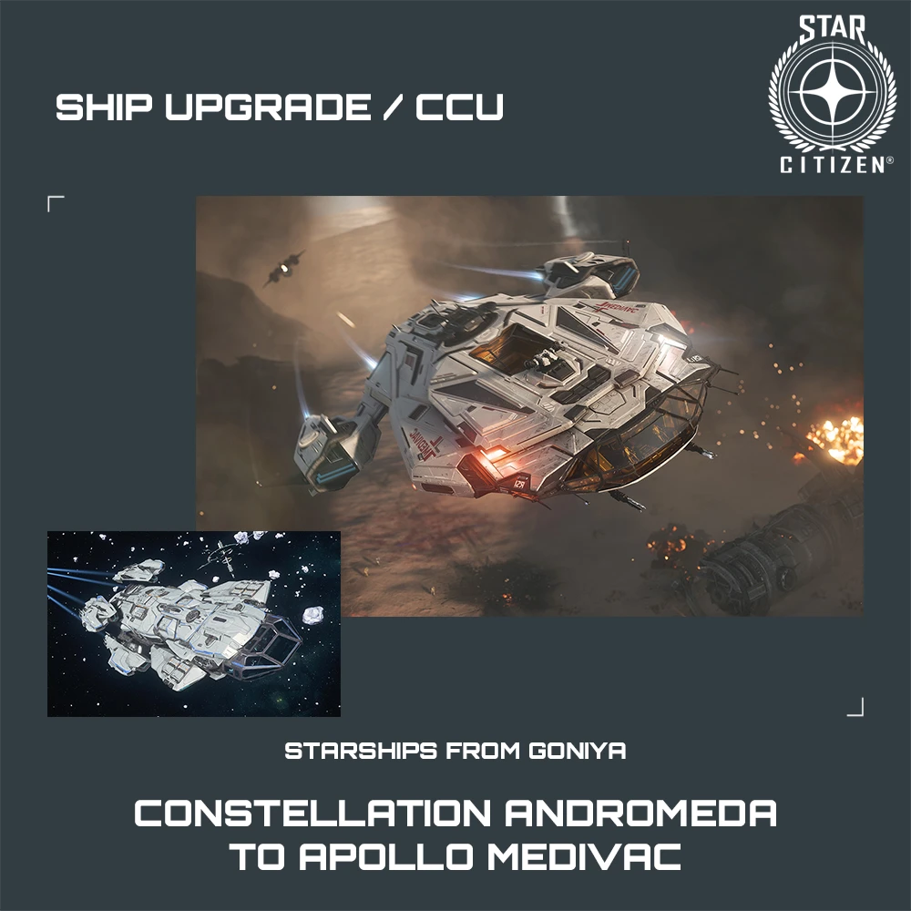 Constellation Andromeda to Apollo Medivac