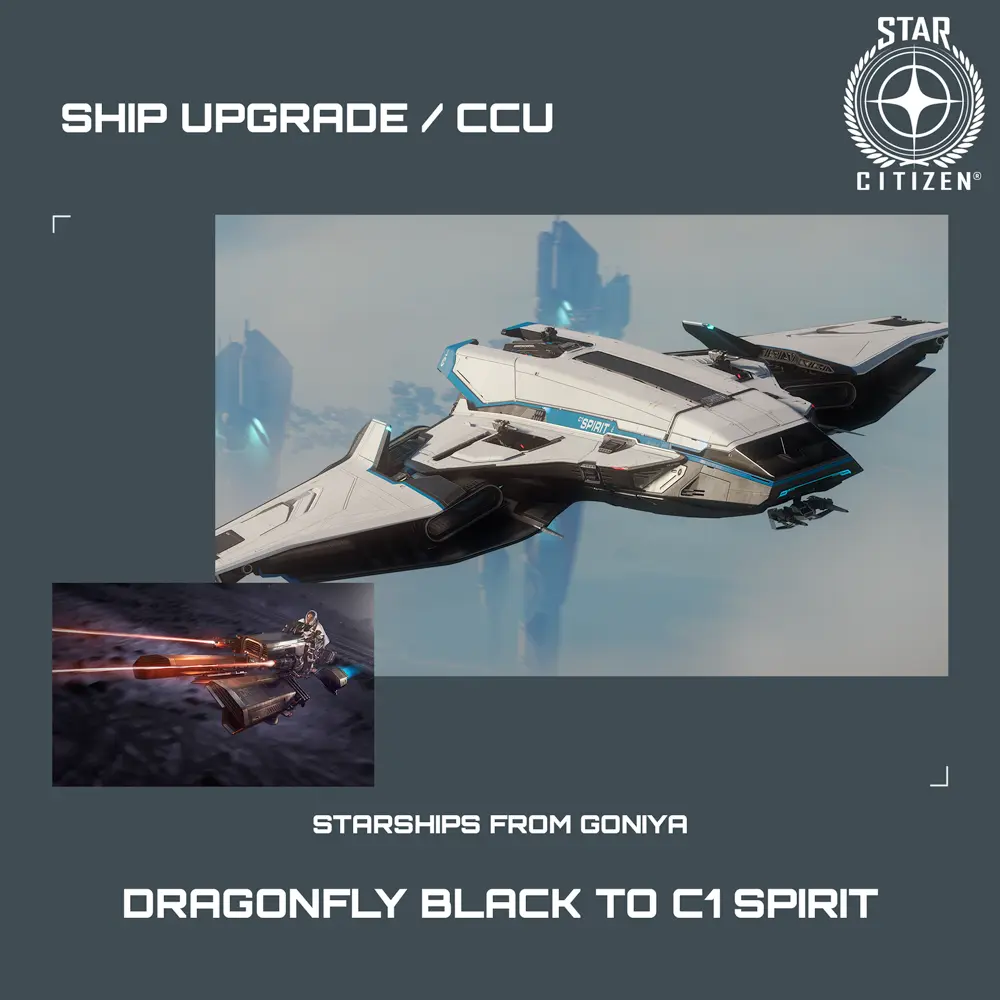 Dragonfly Black to C1 Spirit