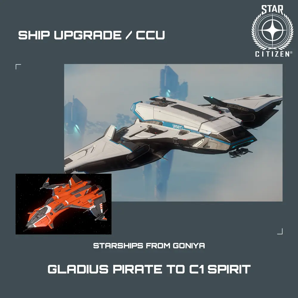 Gladius Pirate to C1 Spirit