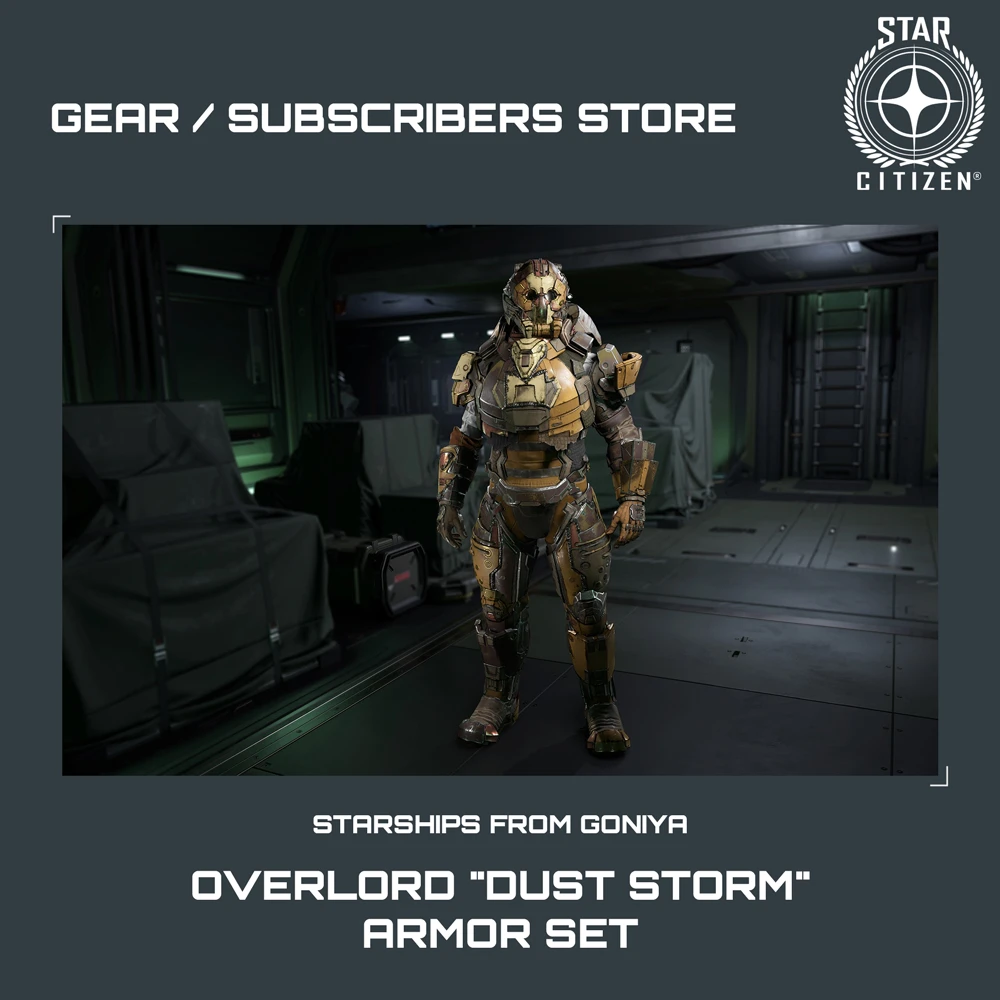 Overlord "Dust Storm" Armor Set