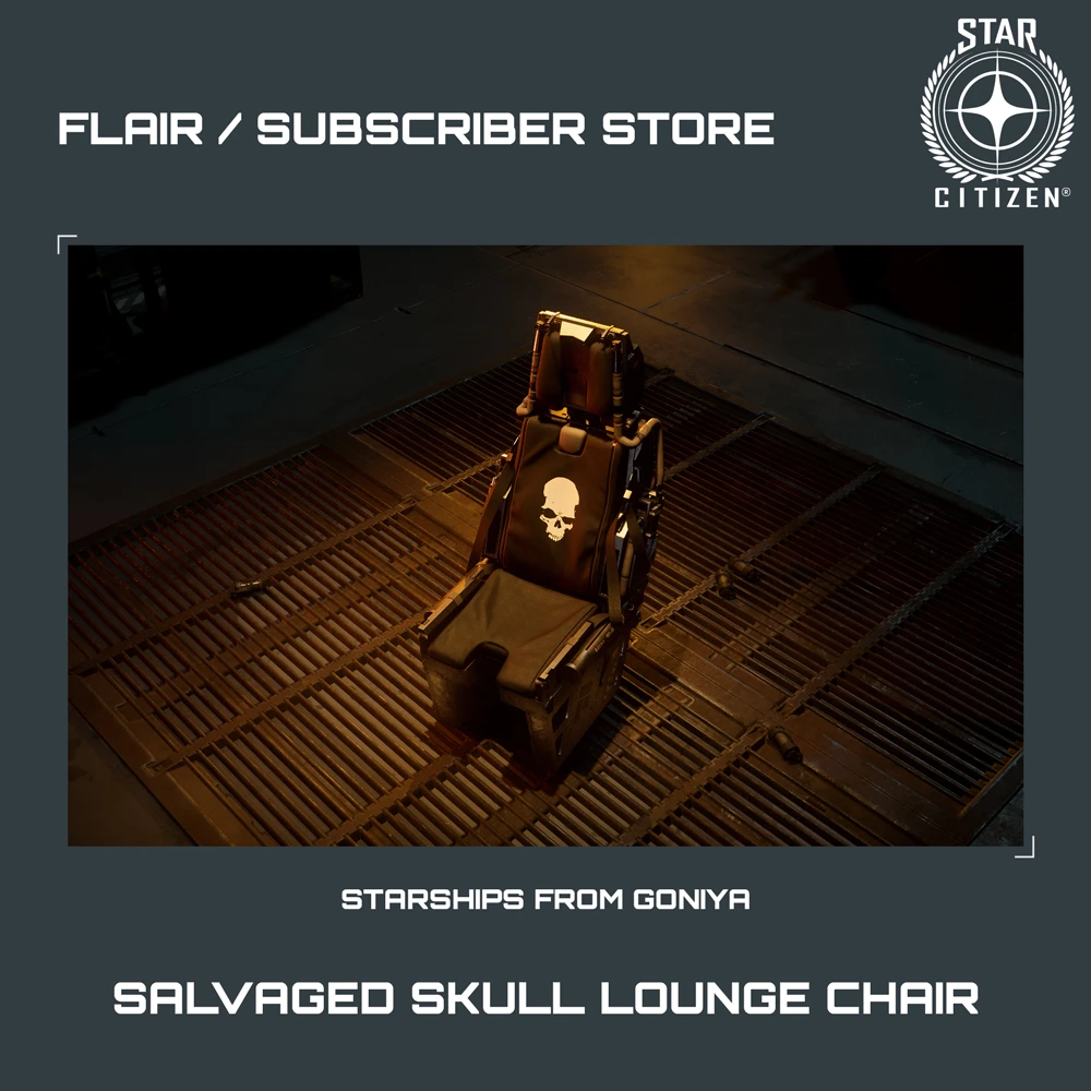 Salvaged Skull Lounge Chair