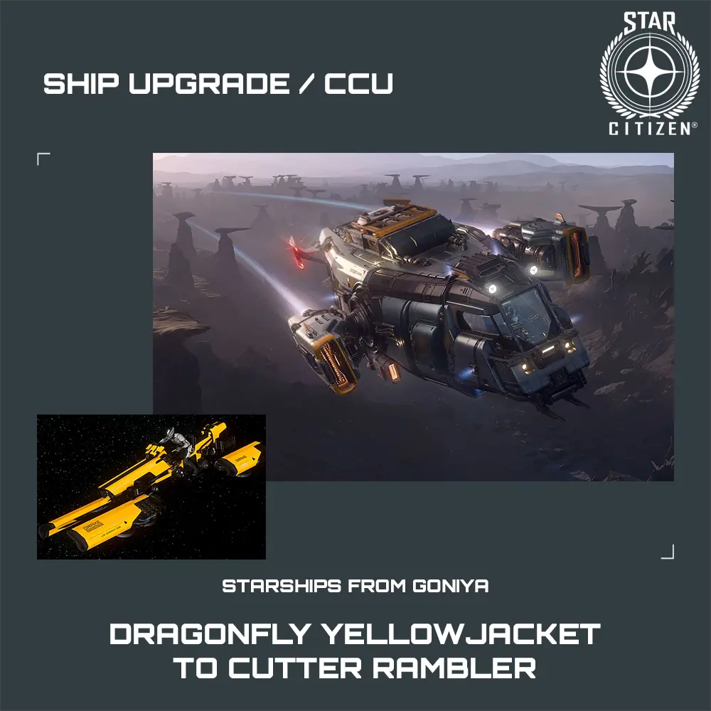 Dragonfly Yellowjacket to Cutter Rambler