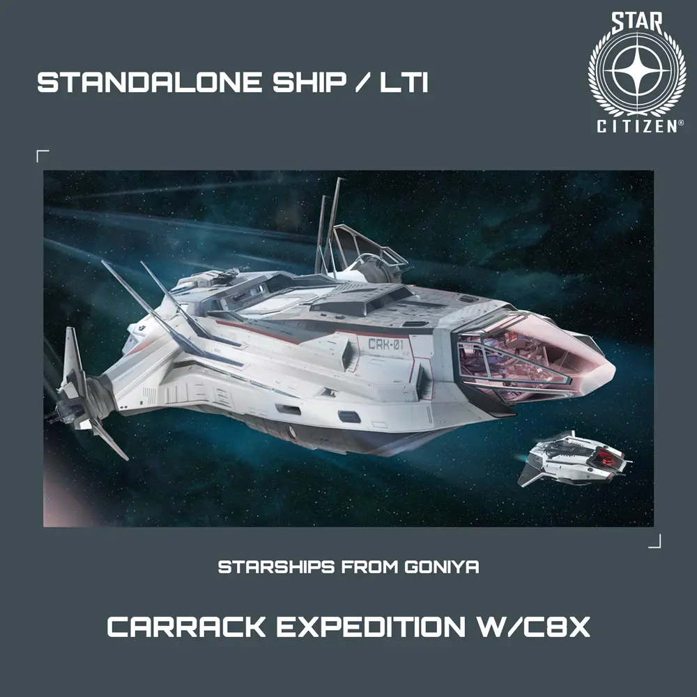 Carrack Expedition W/C8X - LTI - CCU'd