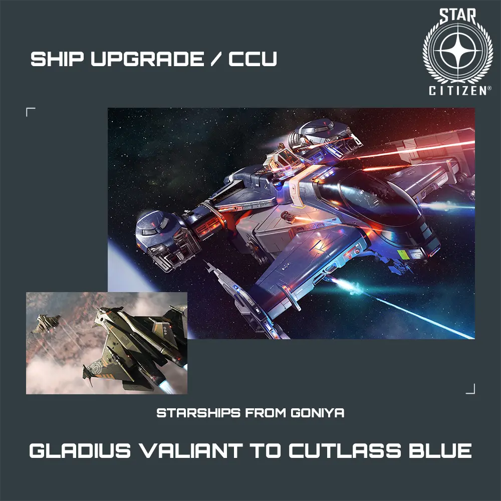 Gladius Valiant to Cutlass Blue