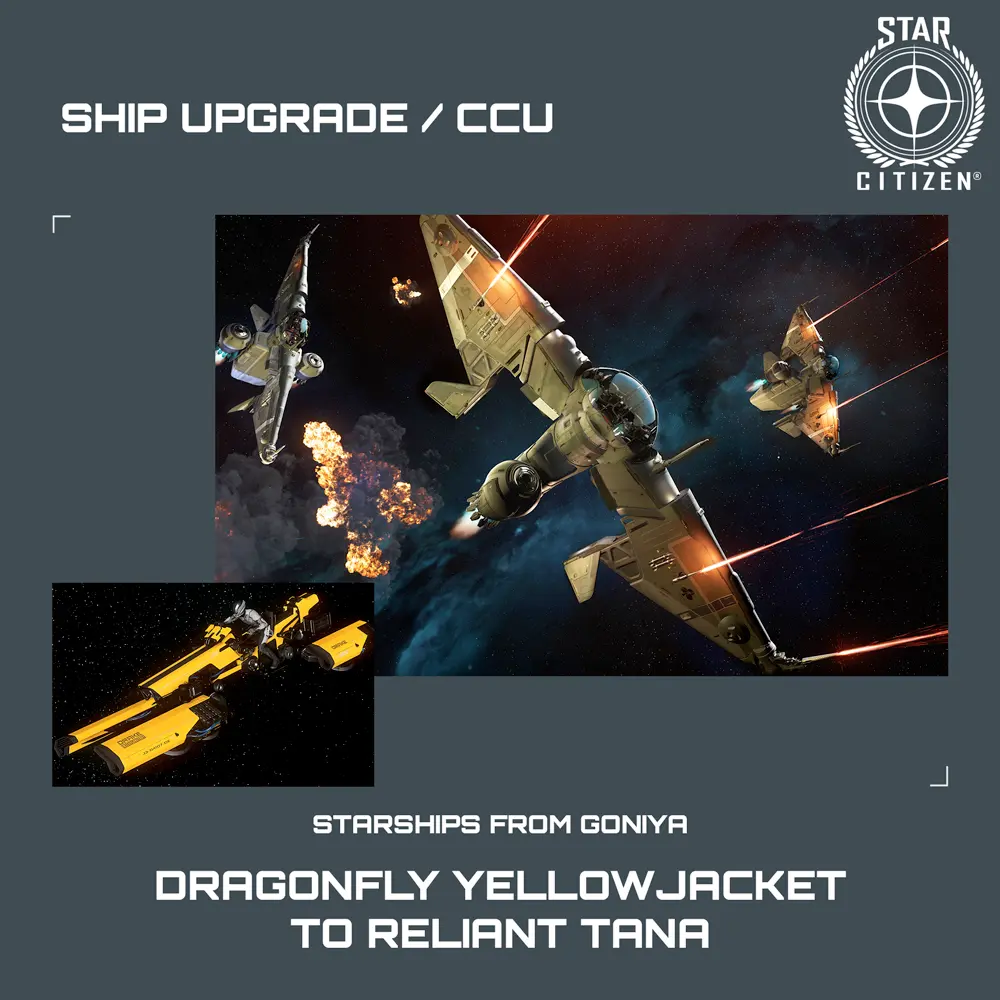 Dragonfly Yellowjacket to Reliant Tana