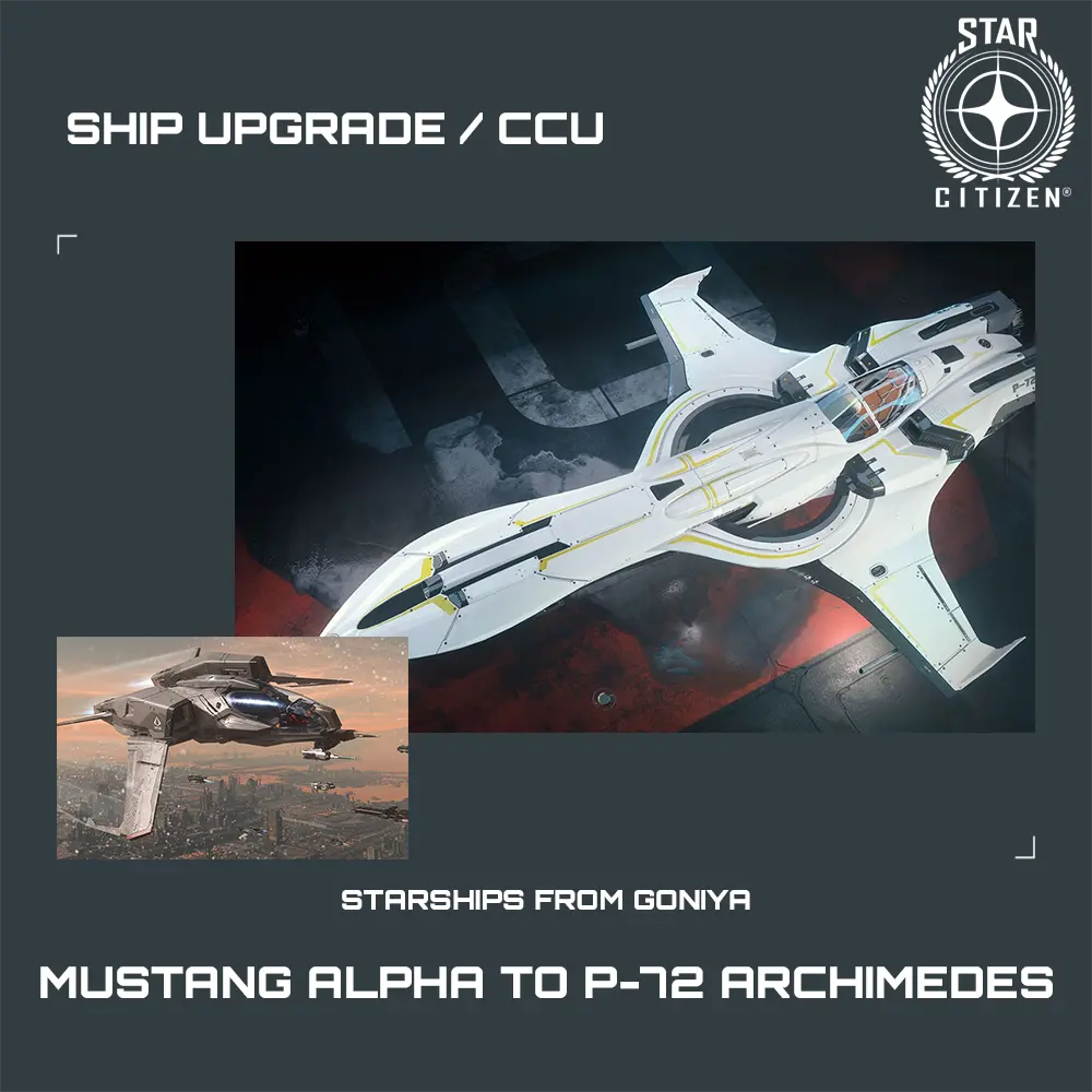 Mustang Alpha to P-72 Archimedes