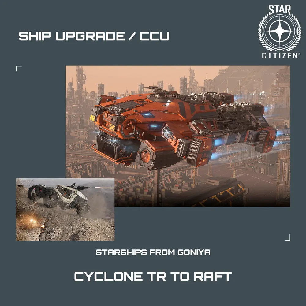 Cyclone TR to Raft
