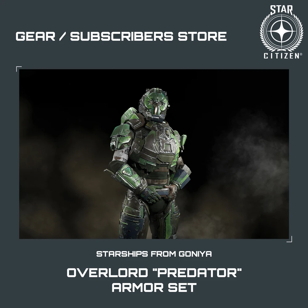 Overlord "Predator" Armor Set