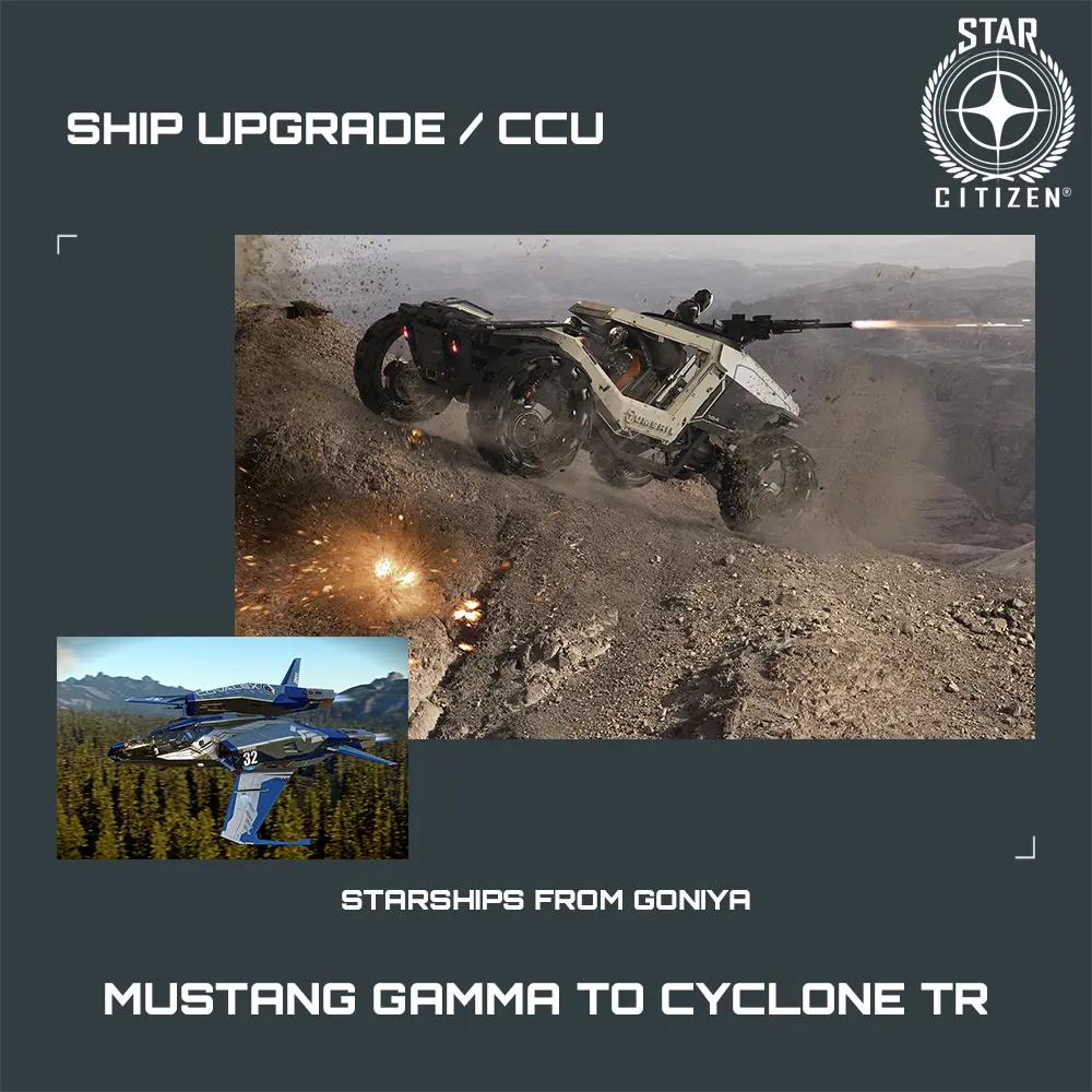 Mustang Gamma to Cyclone TR