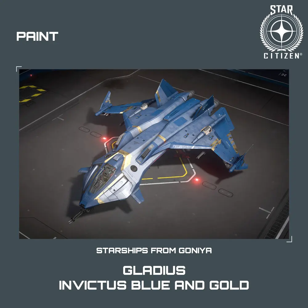 Gladius - Invictus Blue and Gold