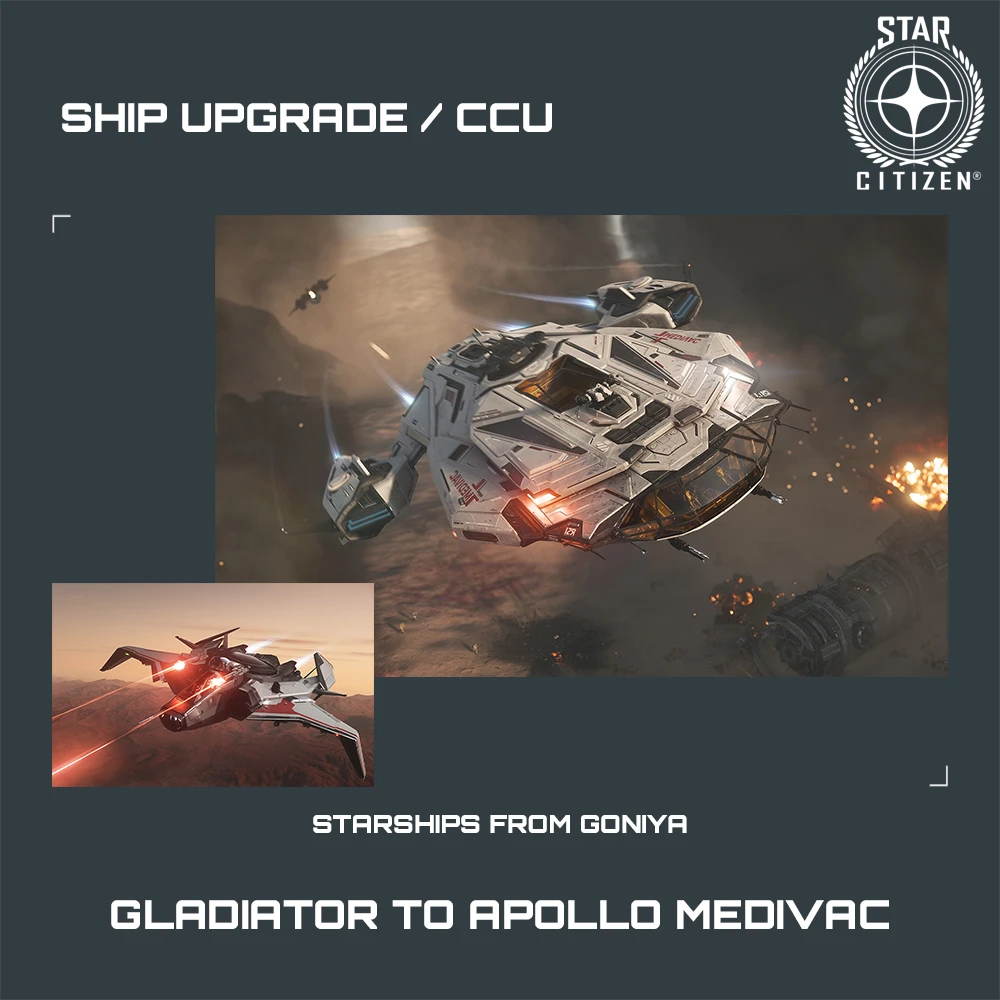 Gladiator to Apollo Medivac