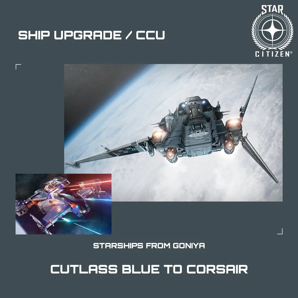 Cutlass Blue to Corsair