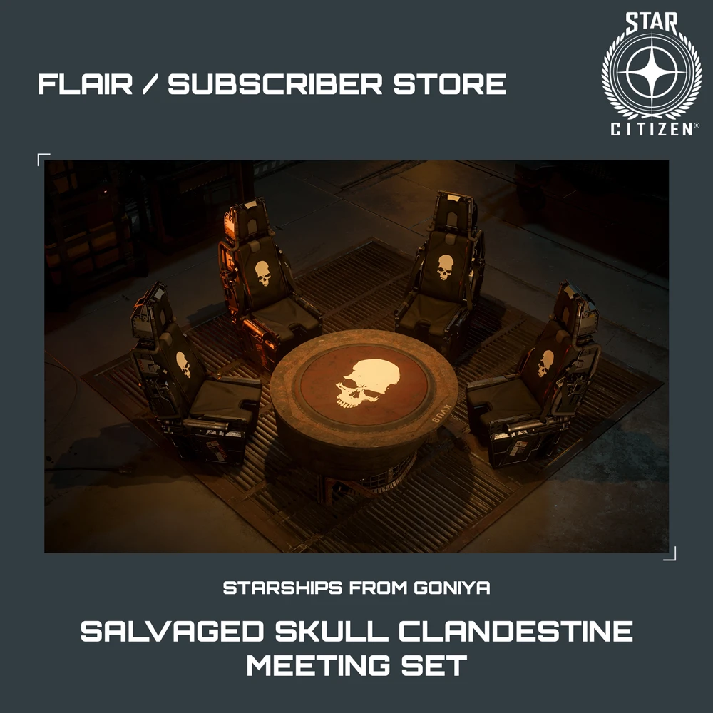 Salvaged Skull Clandestine Meeting Set