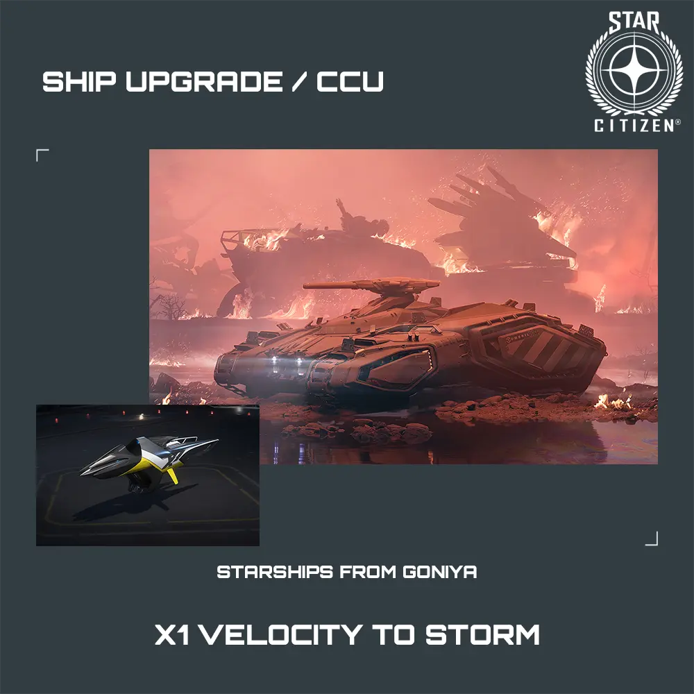 X1 Velocity to Storm