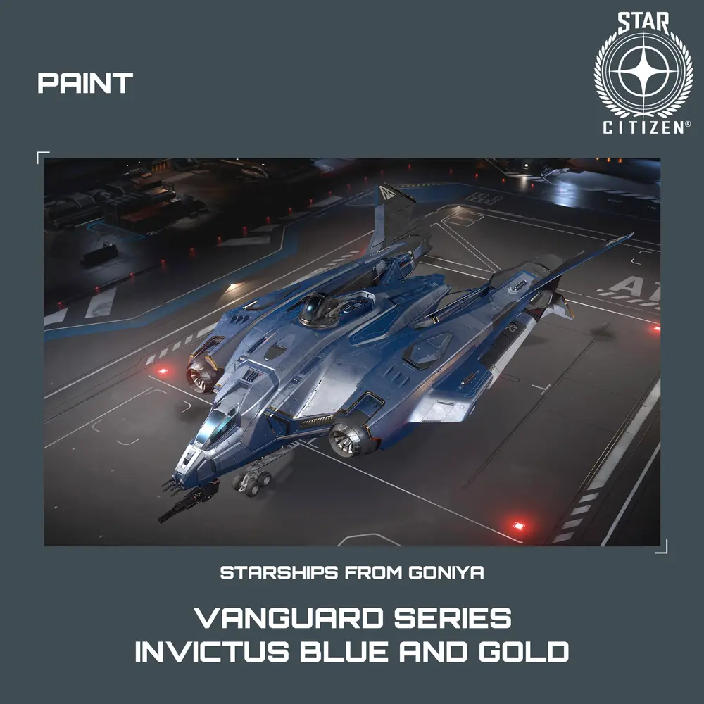 Vanguard Series - Invictus Blue and Gold