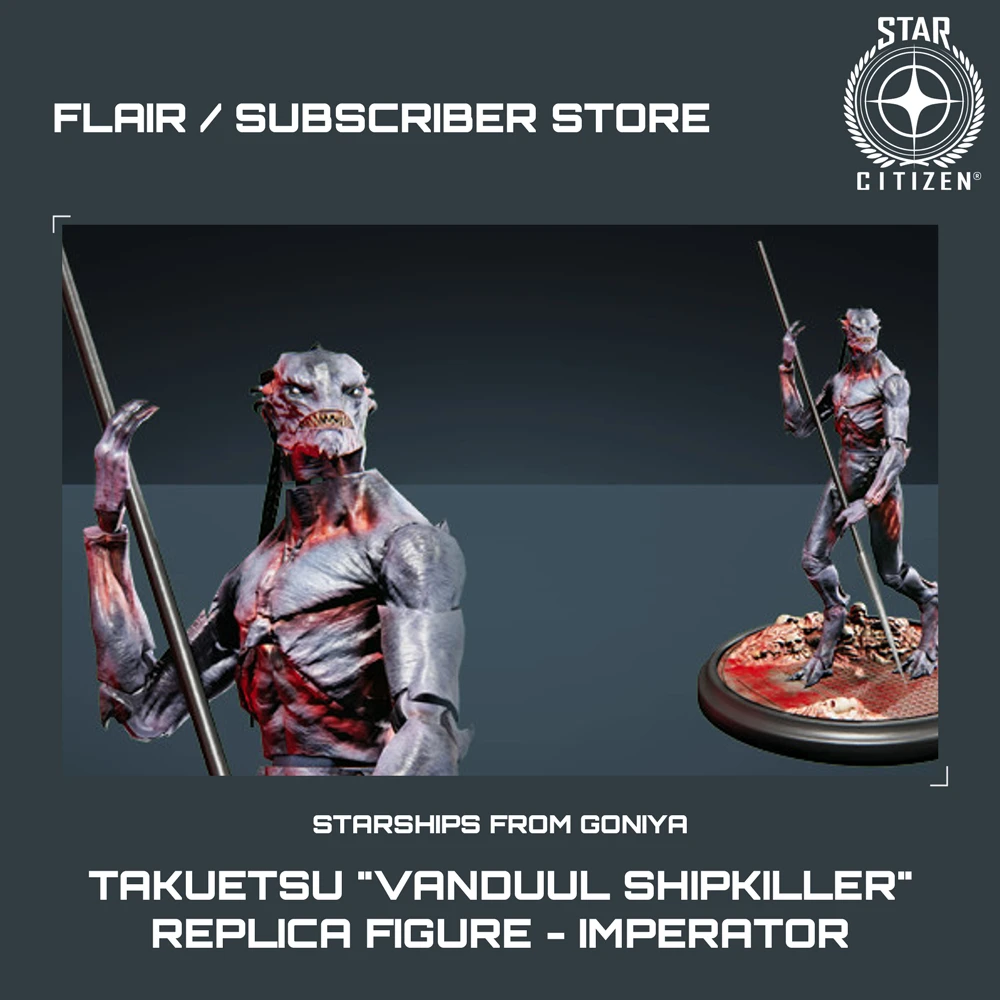 Takuetsu "Vanduul Shipkiller" Replica Figure - Imperator