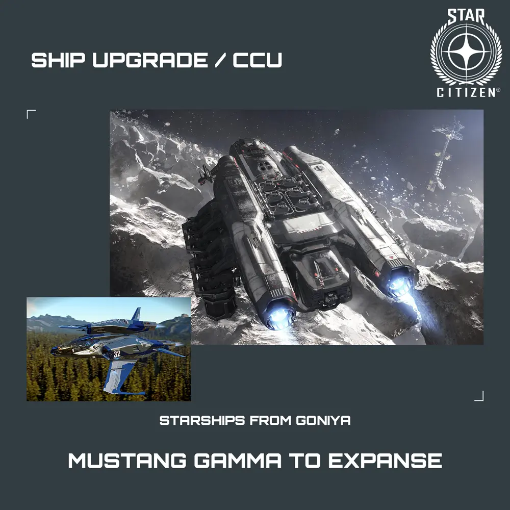 Mustang Gamma to Expanse