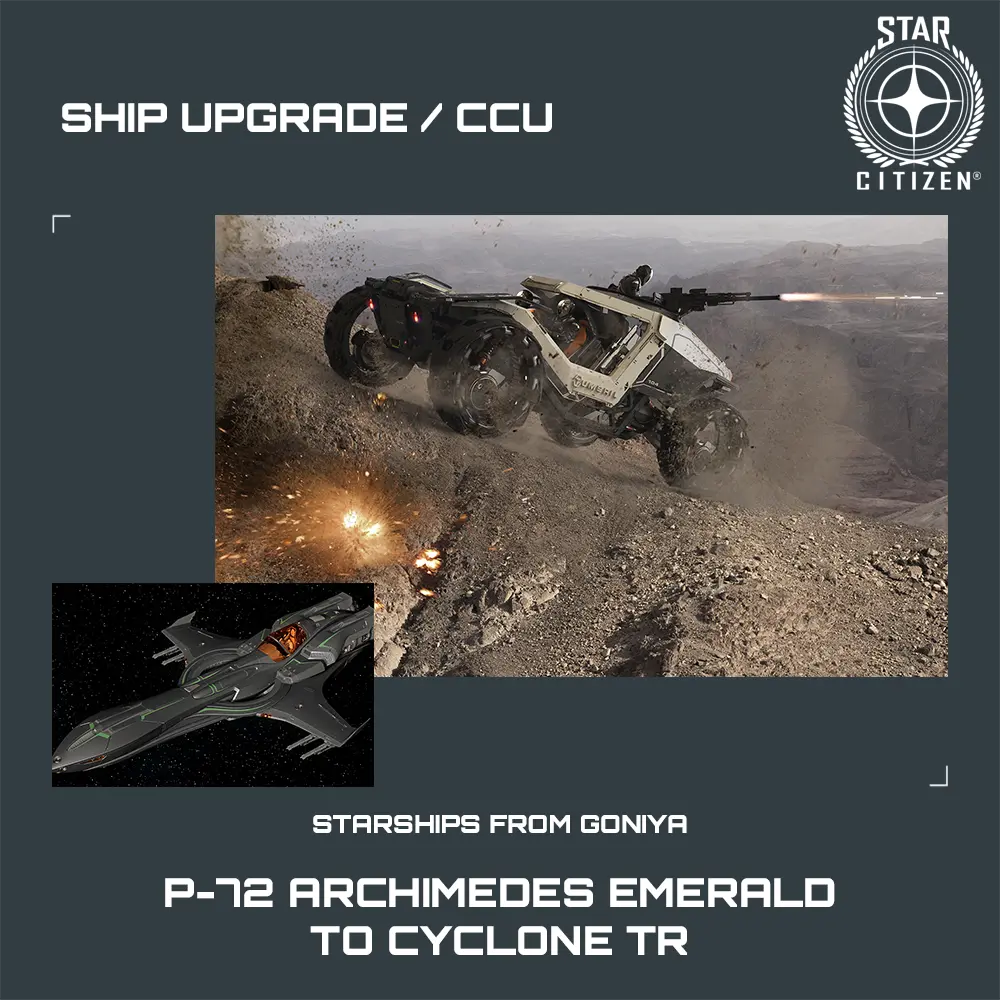 P-72 Archimedes Emerald to Cyclone TR