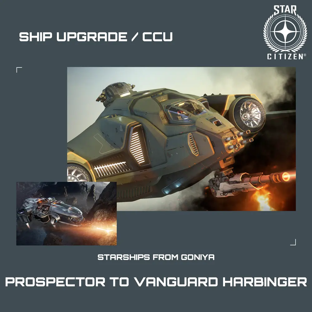 Prospector to Vanguard Harbinger