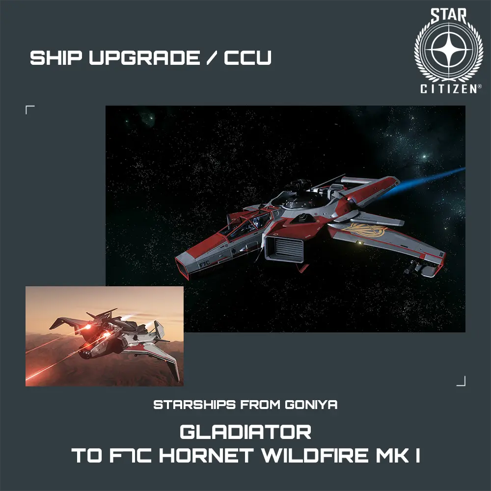 Gladiator to F7C Hornet Wildfire MK I