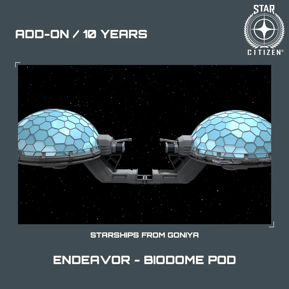 Endeavor - Biodome Pod - 10 Years