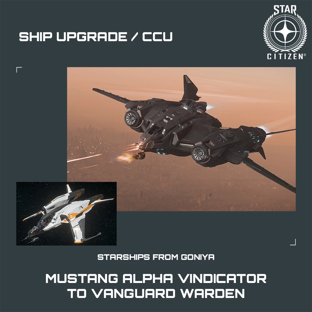 Mustang Alpha Vindicator to Vanguard Warden