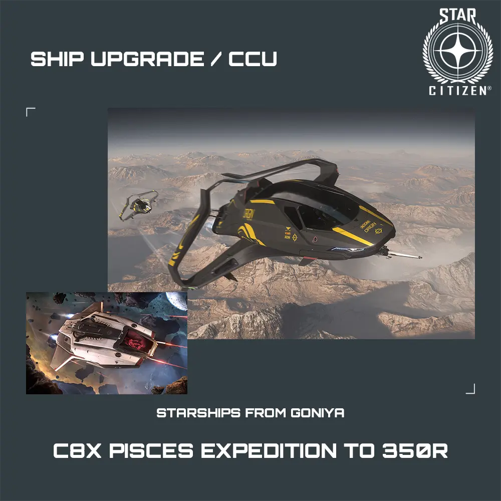 C8X Pisces Expedition to 350R