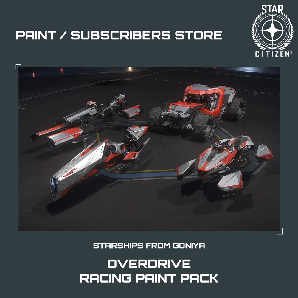 Overdrive Racing Paint Pack