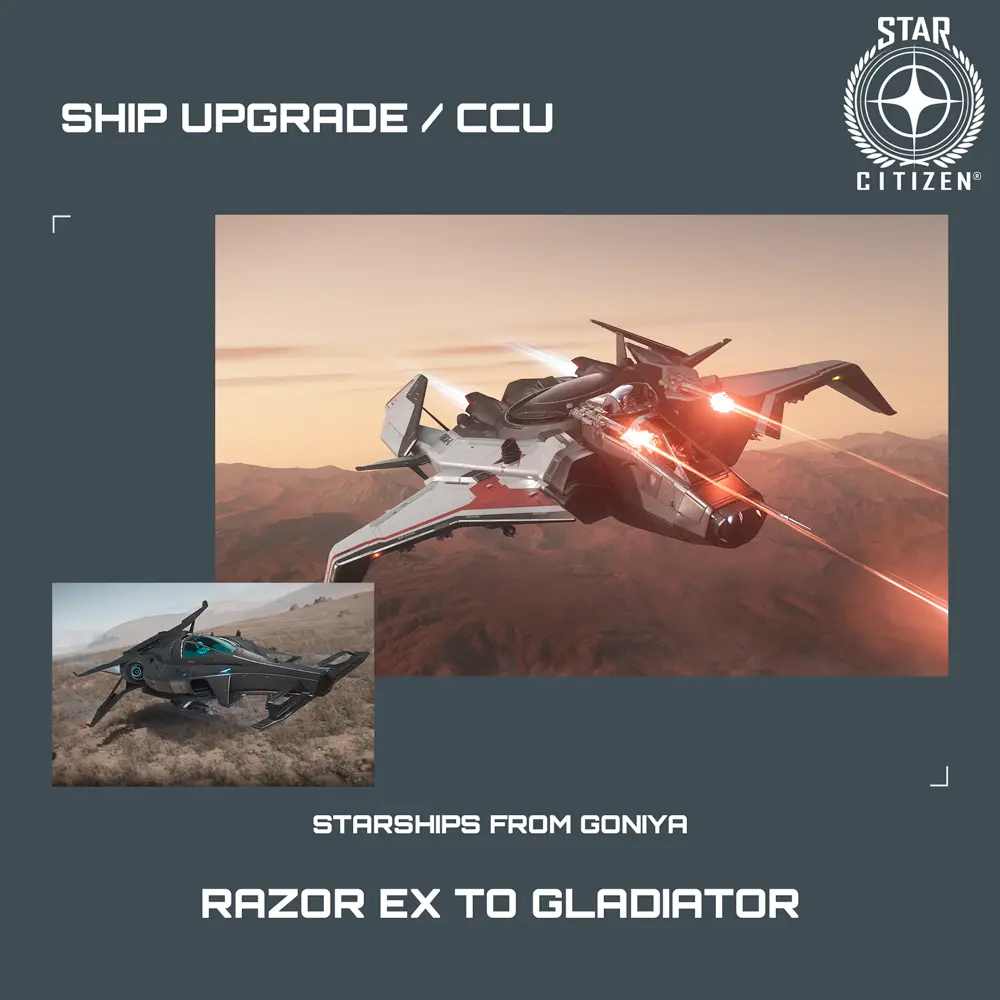 Razor EX to Gladiator