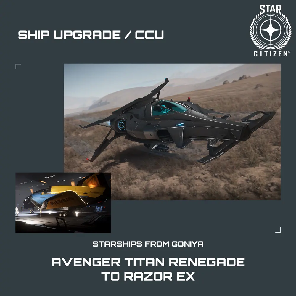 Avenger Titan Renegade to Razor EX